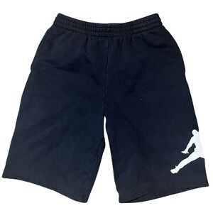 Jordan Kids XL Black Sweat Shorts Activewear Basketball‎ Jumpman